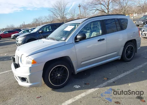 2007 Jeep Compass Sport from USA, damaged, VIN 1J8FF47W57D418205